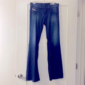 Diesel livier & flare bootcut jeans
